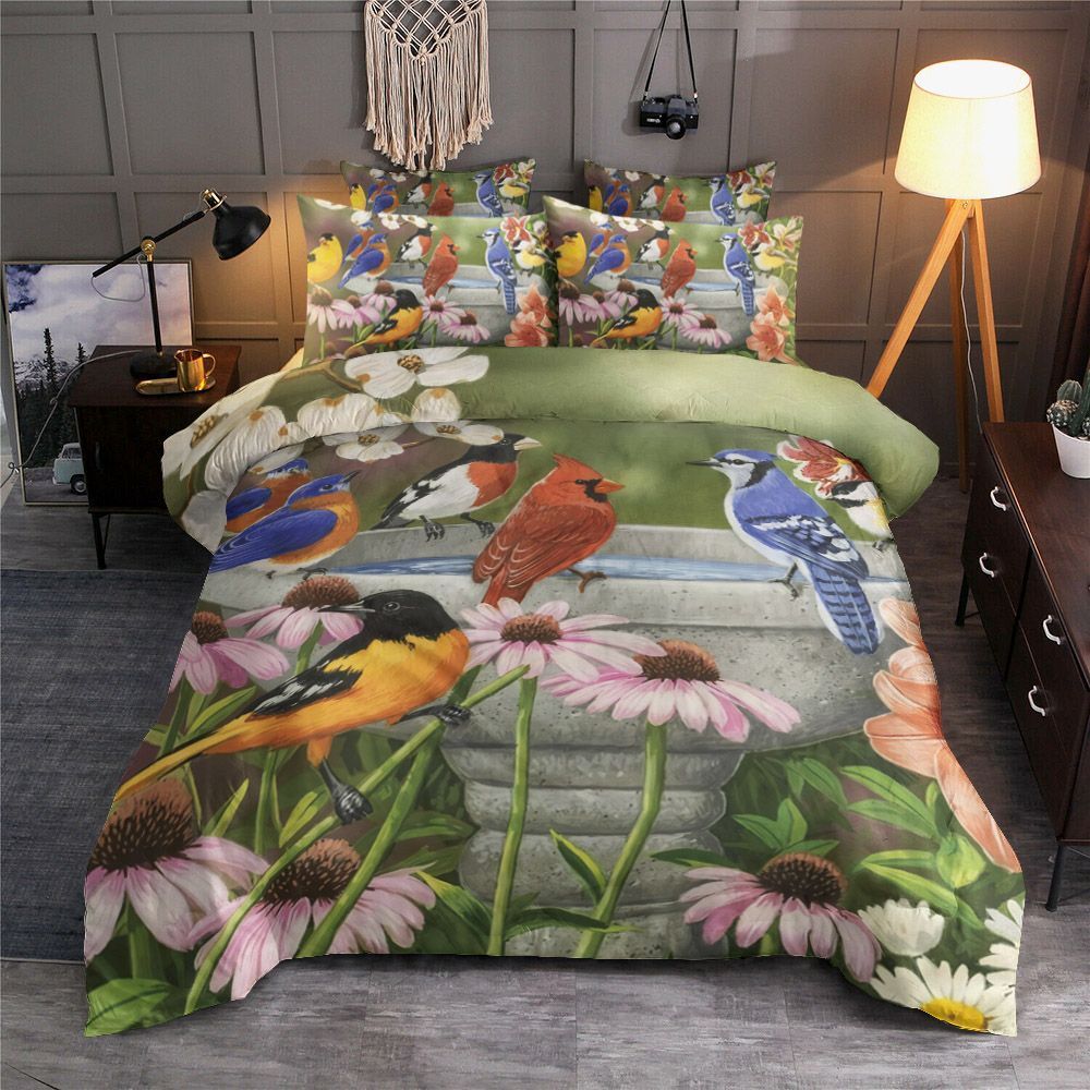 Garden Bird Bedding Set