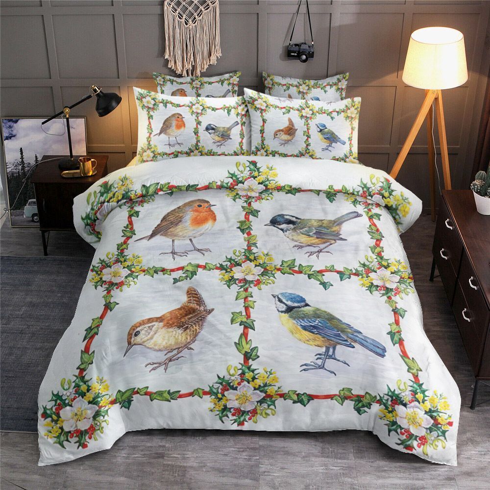 Garden Bird Bedding Set