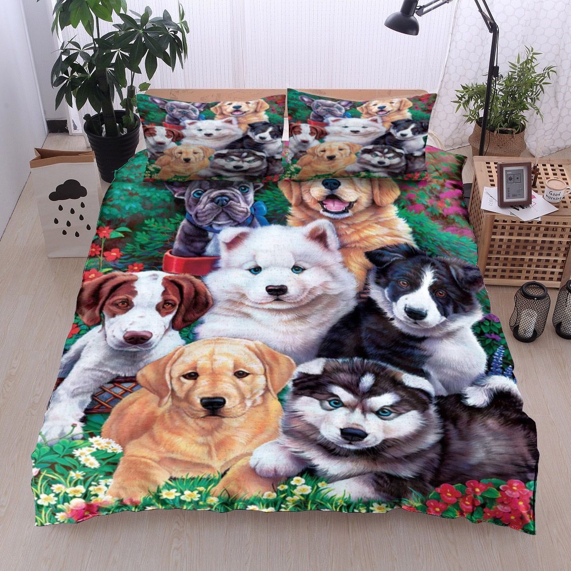 Garden Dog Bedding Set
