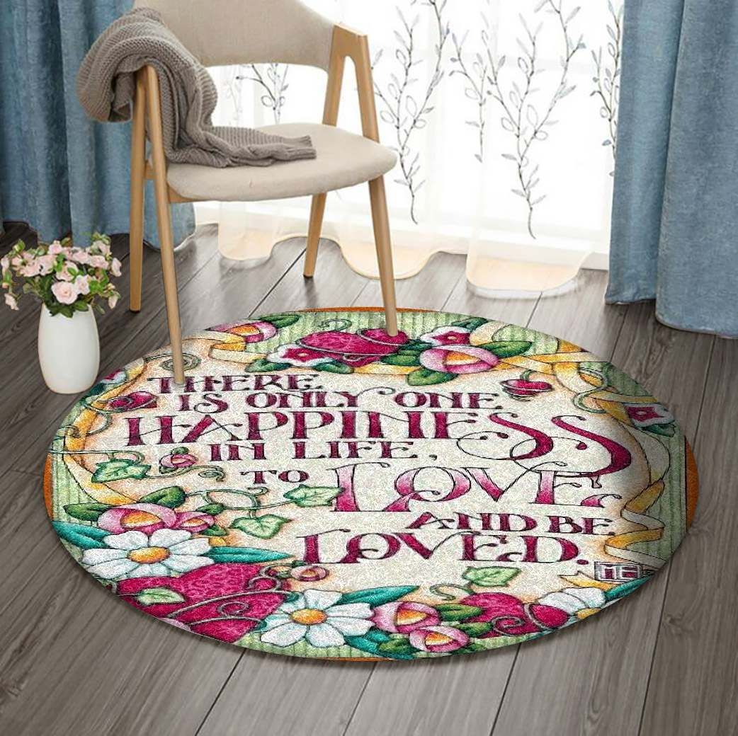 Garden Round Carpet