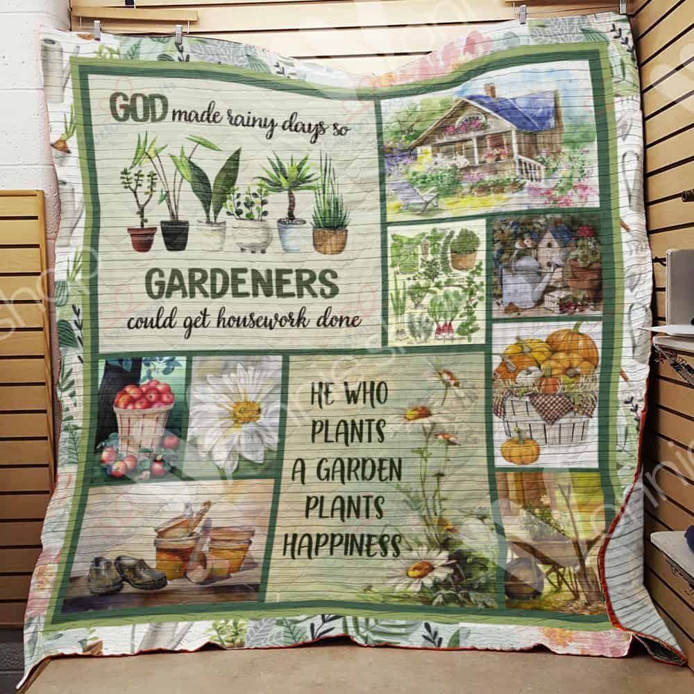 Gardening 6 GS-CL-QD0111 Quilt Blanket