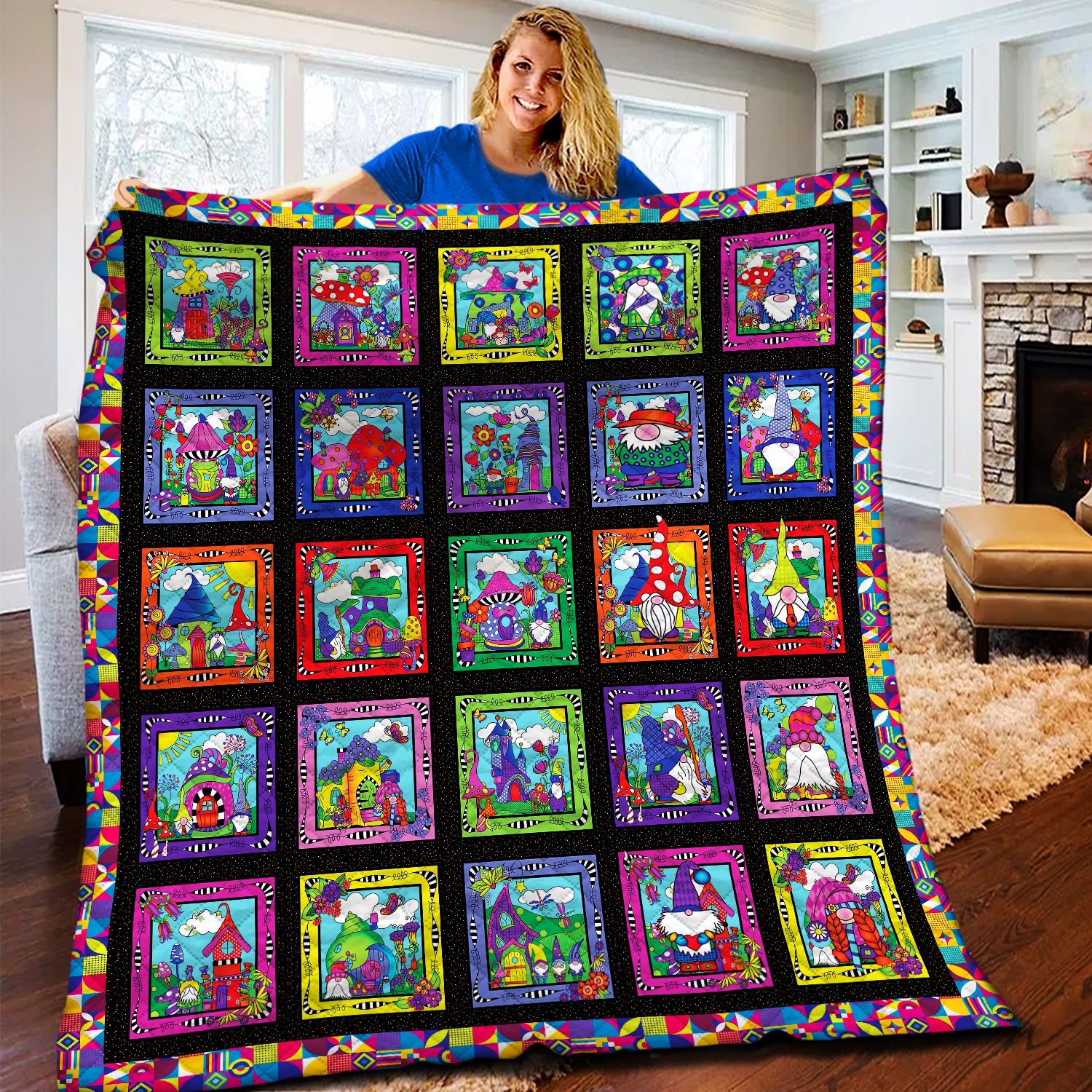 Gardening BBB1710210DD Quilt Blanket