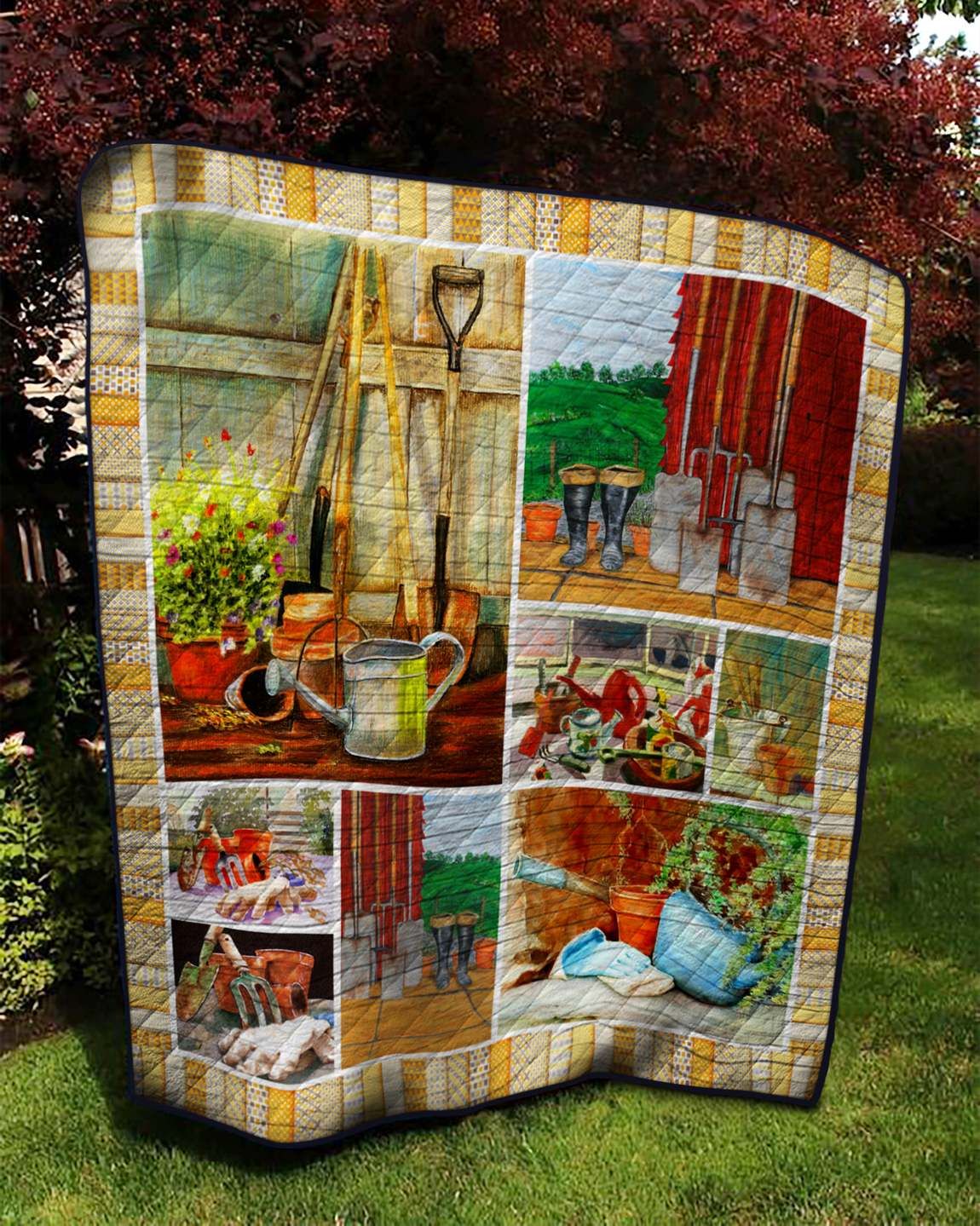 Gardening BT180513 Quilt Blanket