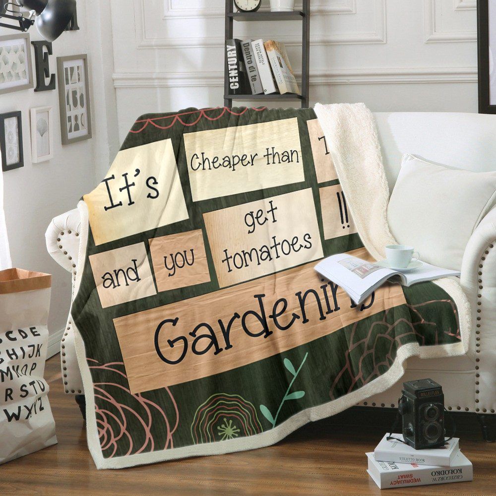 Gardening Sherpa Fleece