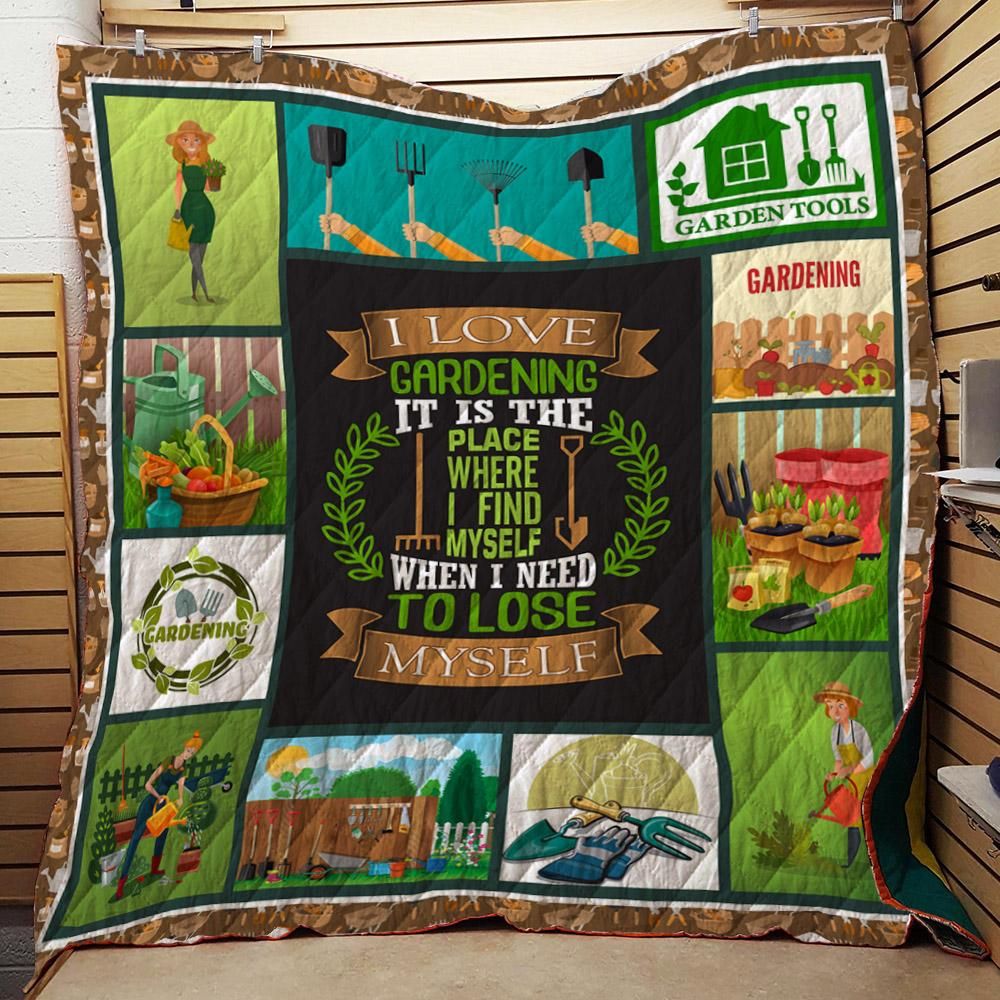 Gardening Lover Quilt Blanket Dhc09121777Dd