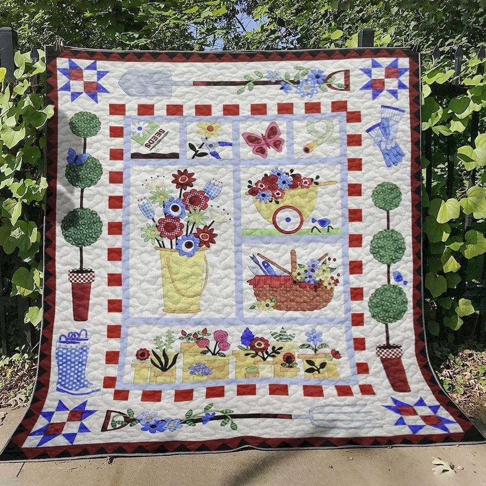 Gardening NN240617 Quilt Blanket