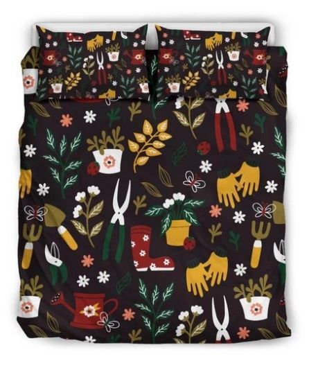 Gardening Pattern Bedding Set