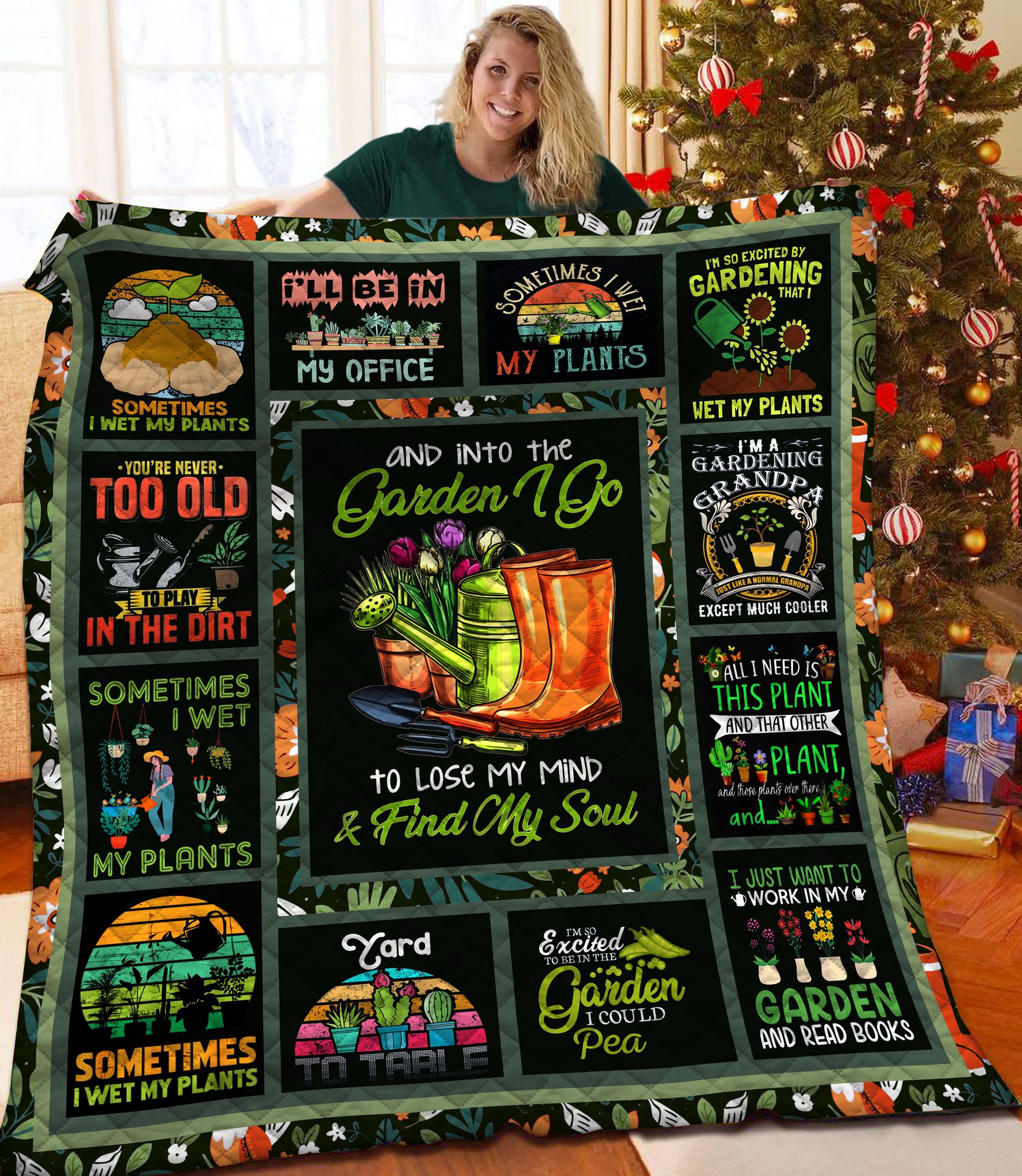 Gardening Quilt Blanket BB220710MH