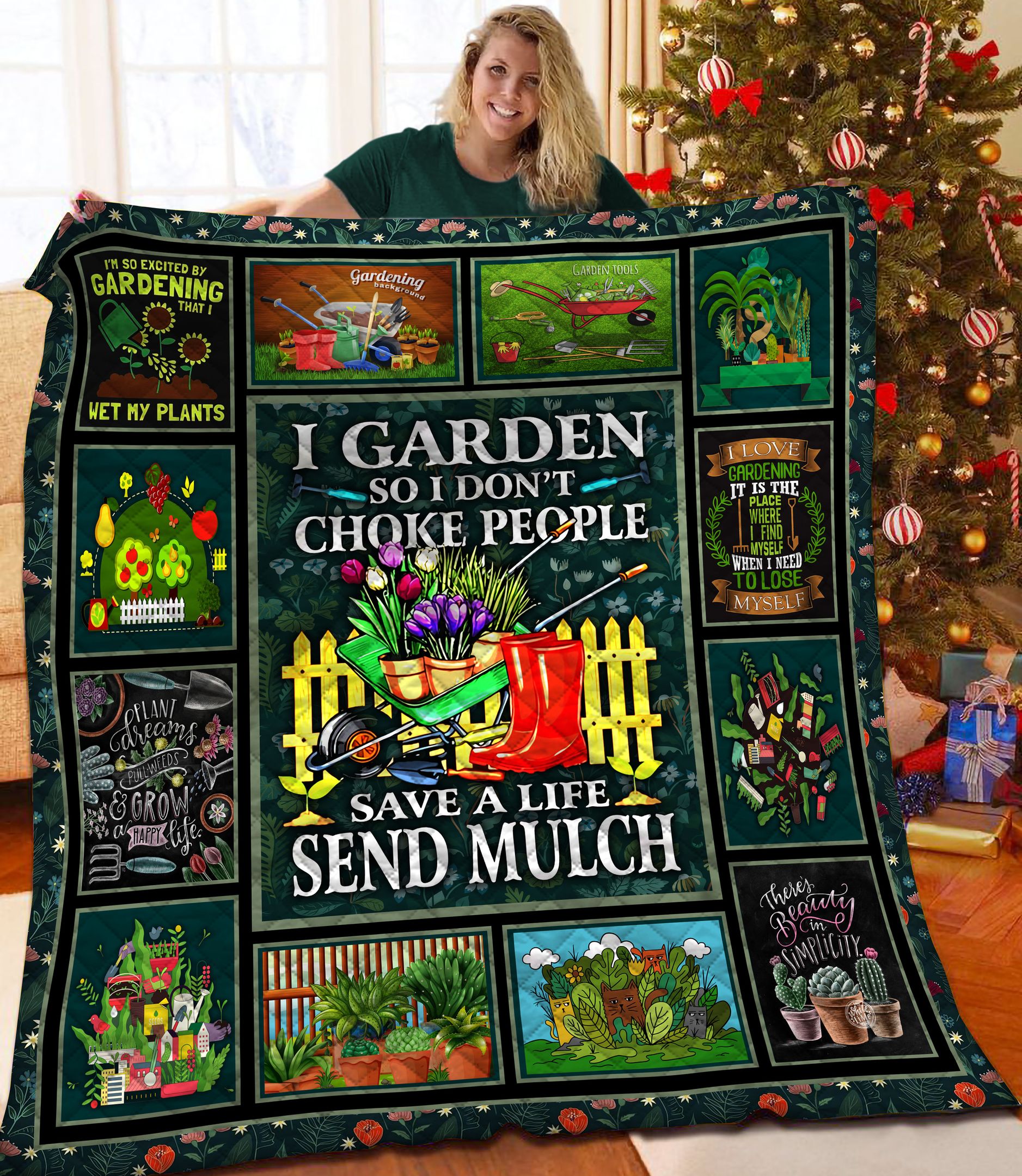 Gardening Quilt Blanket BB220711MH