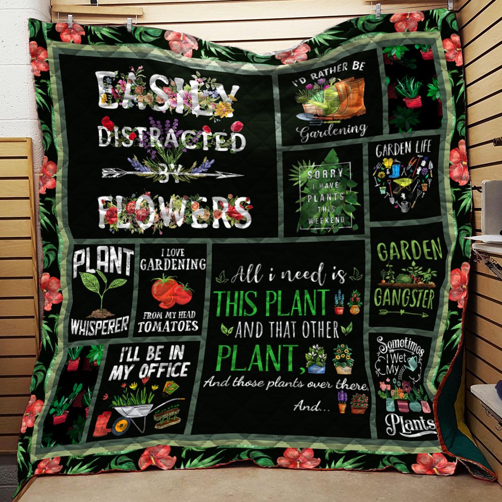 Gardening Quotes Quilt Blanket DHC0102404TD