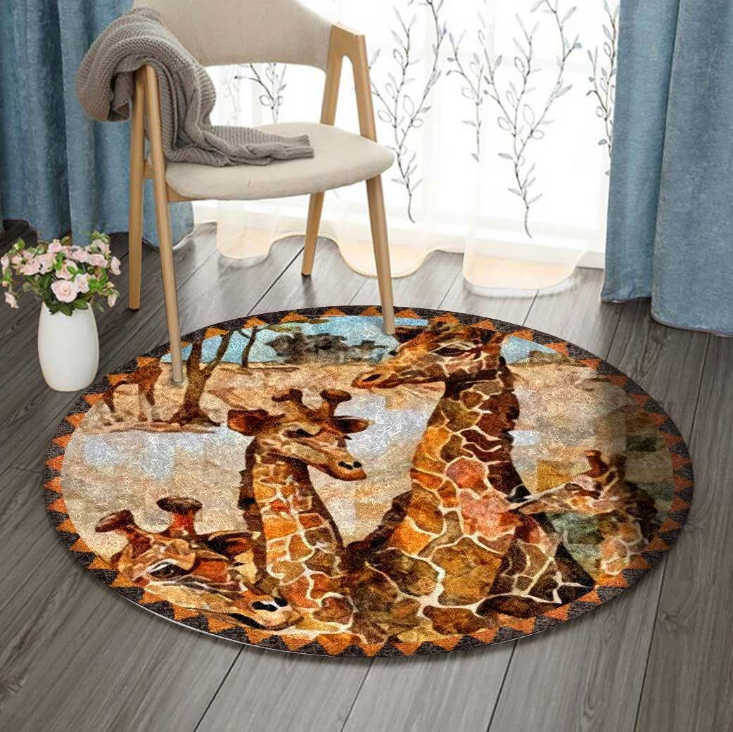 Gariffe Round Carpet