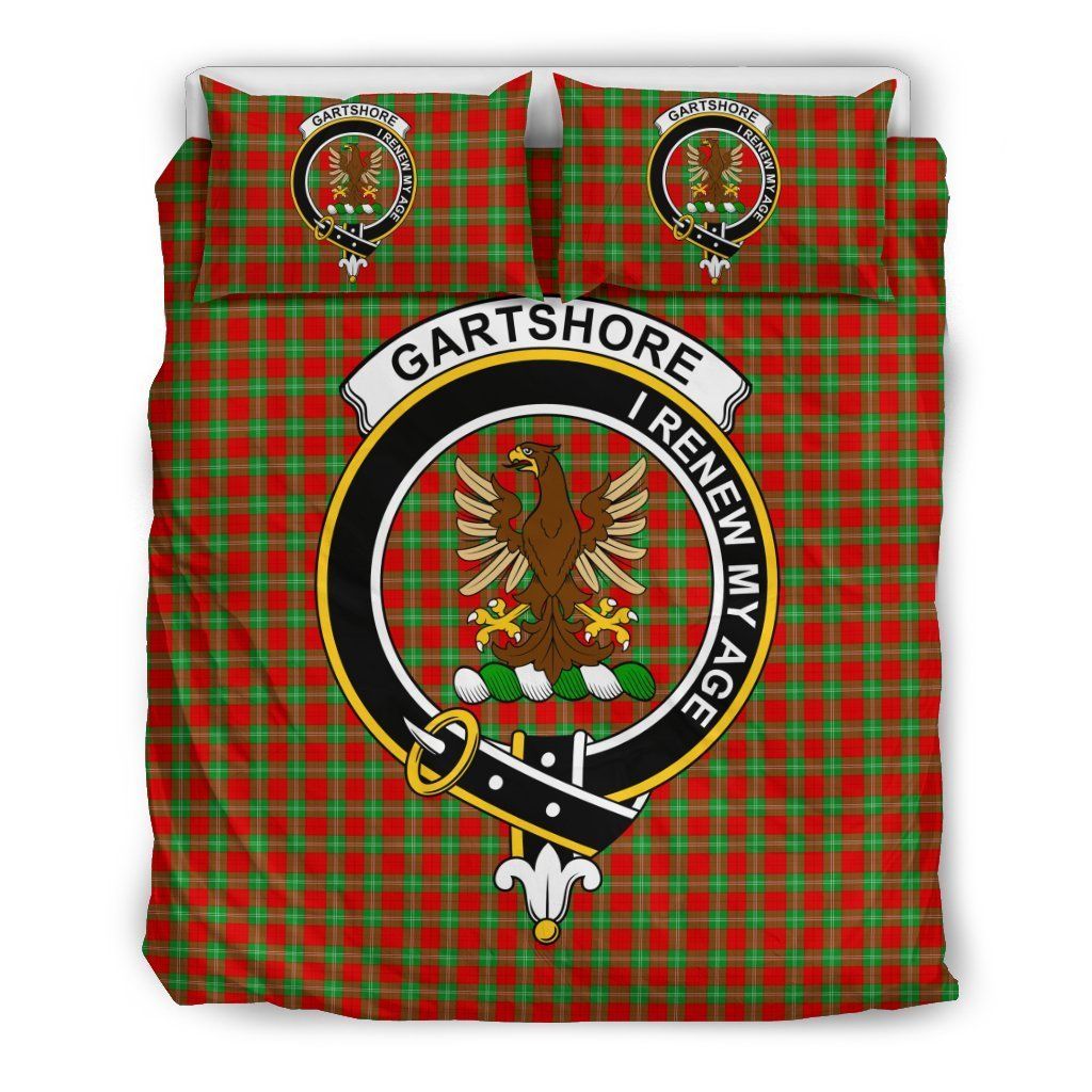 Gartshore Clan Badge Tartan Bedding Set