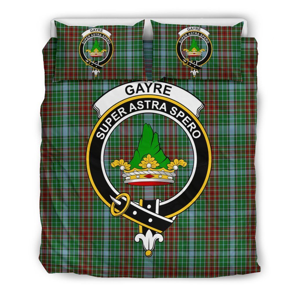 Gayre Clan Badge Tartan Bedding Set