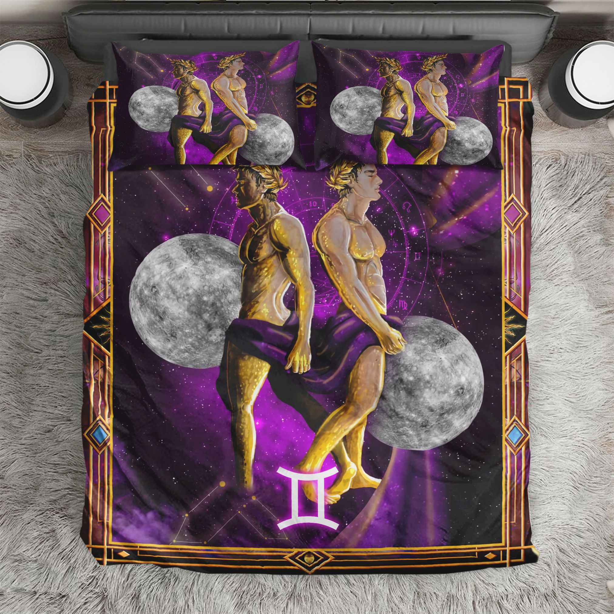 Gemini Zodiac Bedding Set