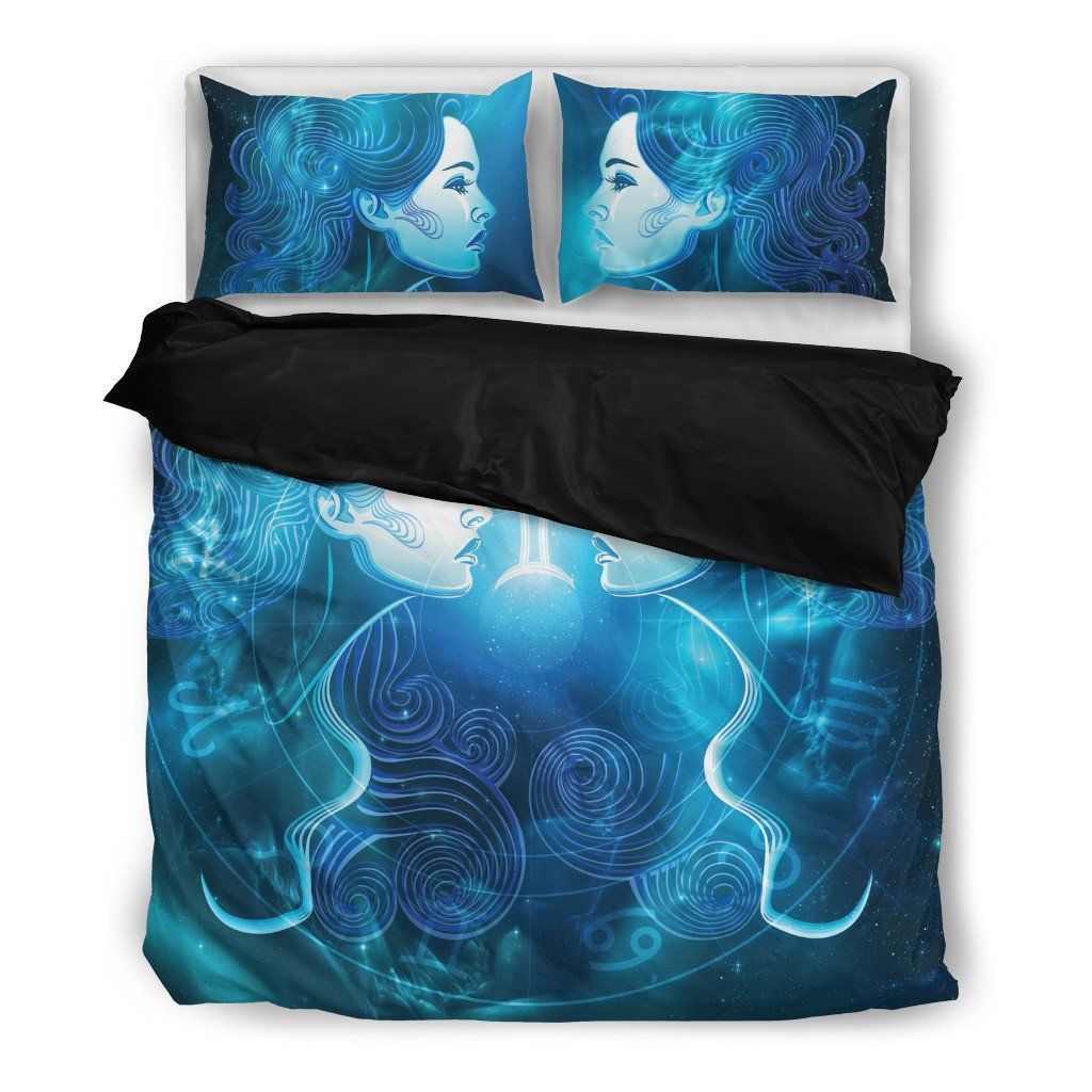 Gemini Zodiac Sign Horoscope Themed Bedding Set