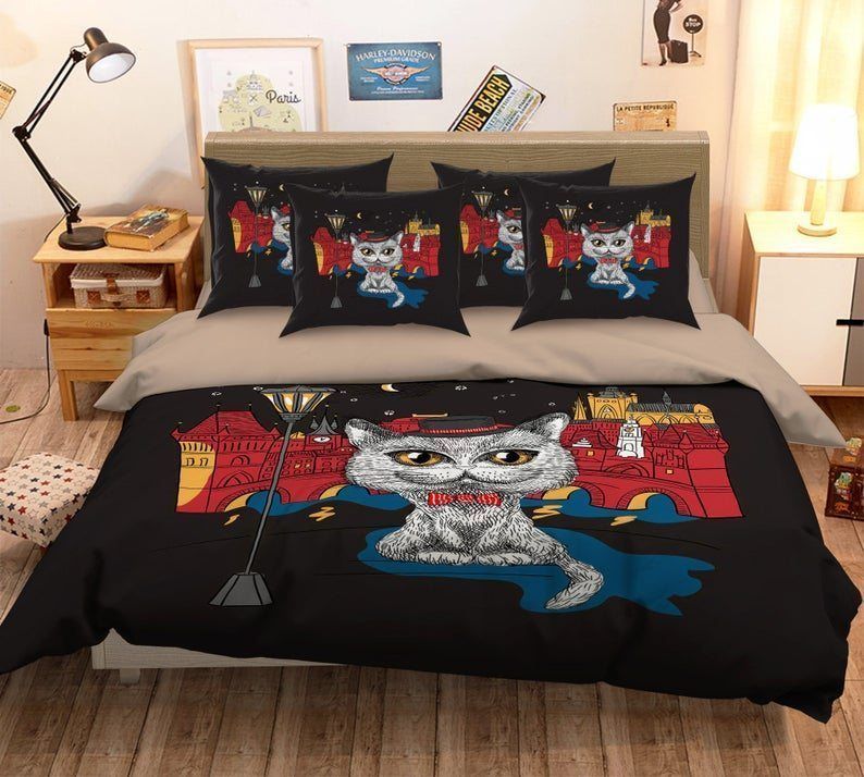 Gentle Cat Bedding Set
