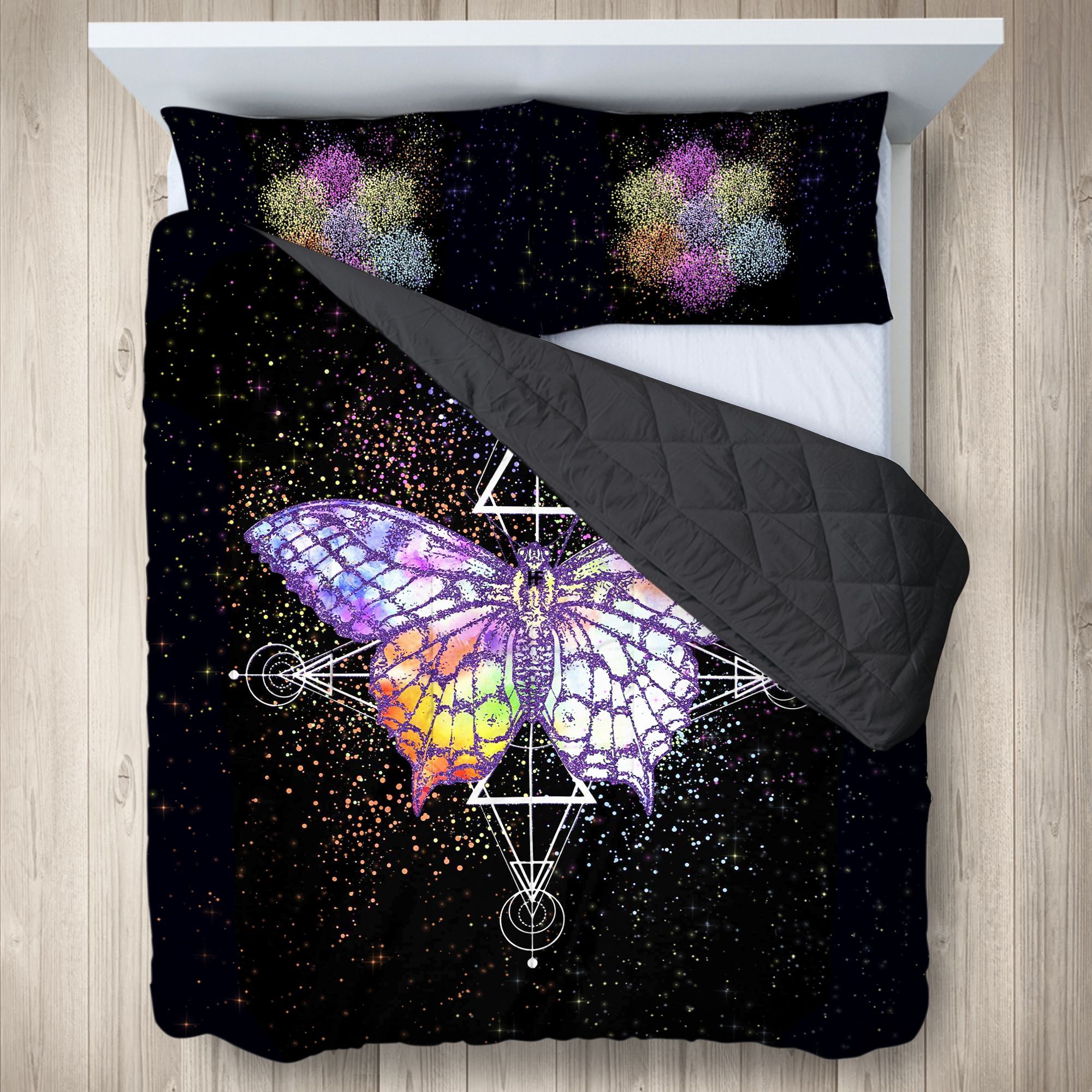 Geometrical Butterfly Bedding Set