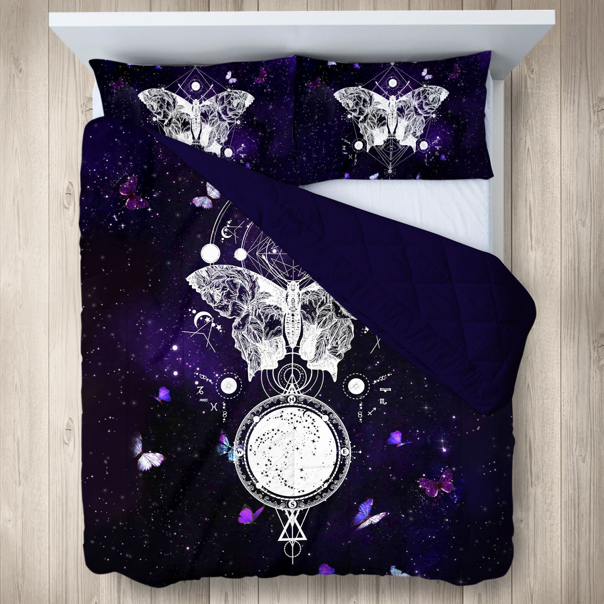 Geometrical Butterfly Bedding Set