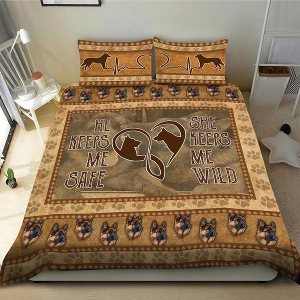 German Love Bedding Set