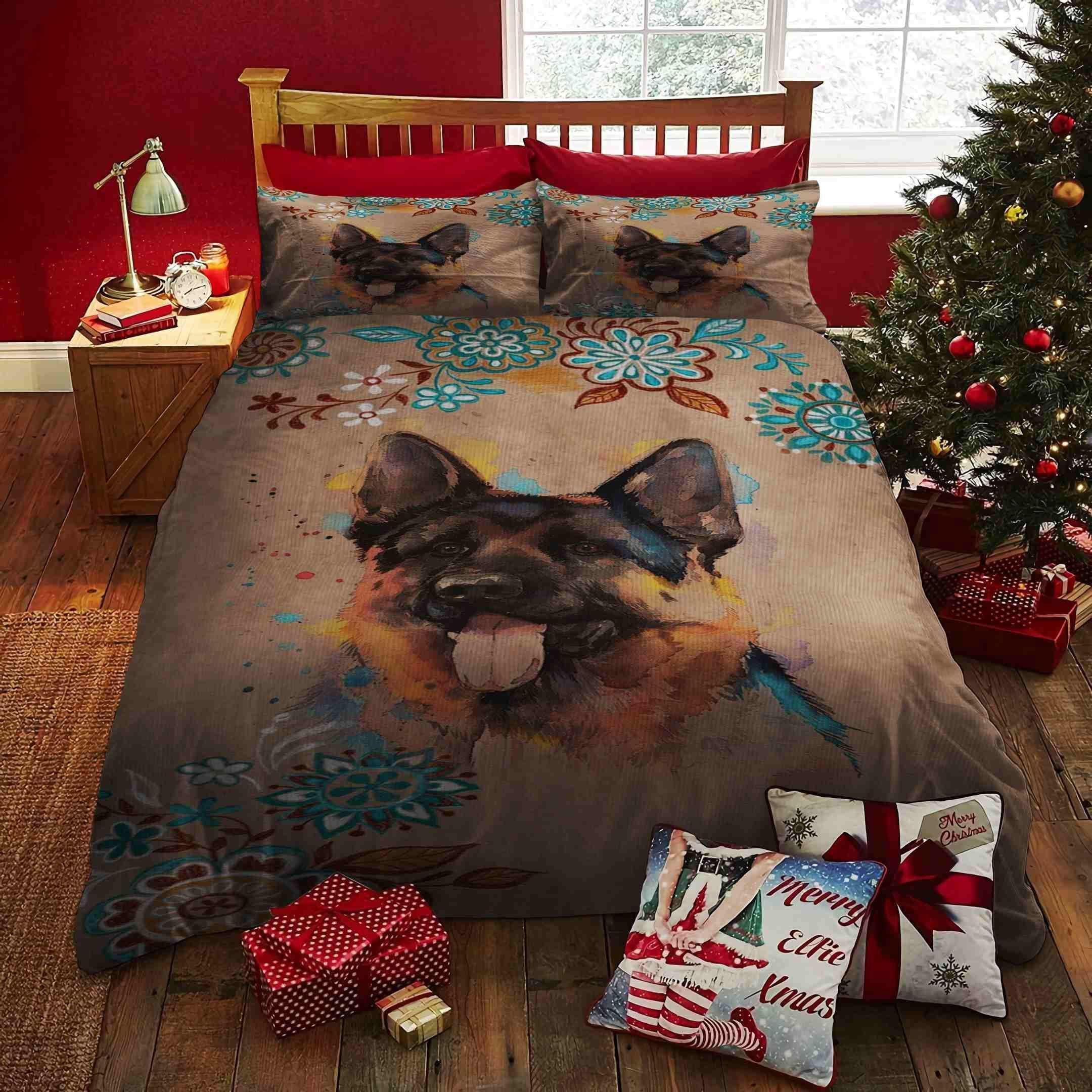 German Shepherd Bedding Set