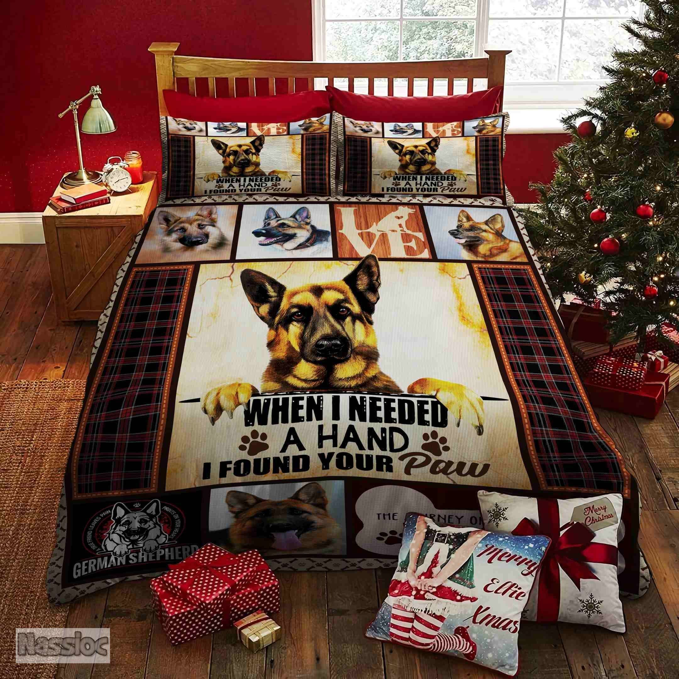 German Shepherd Bedding Set