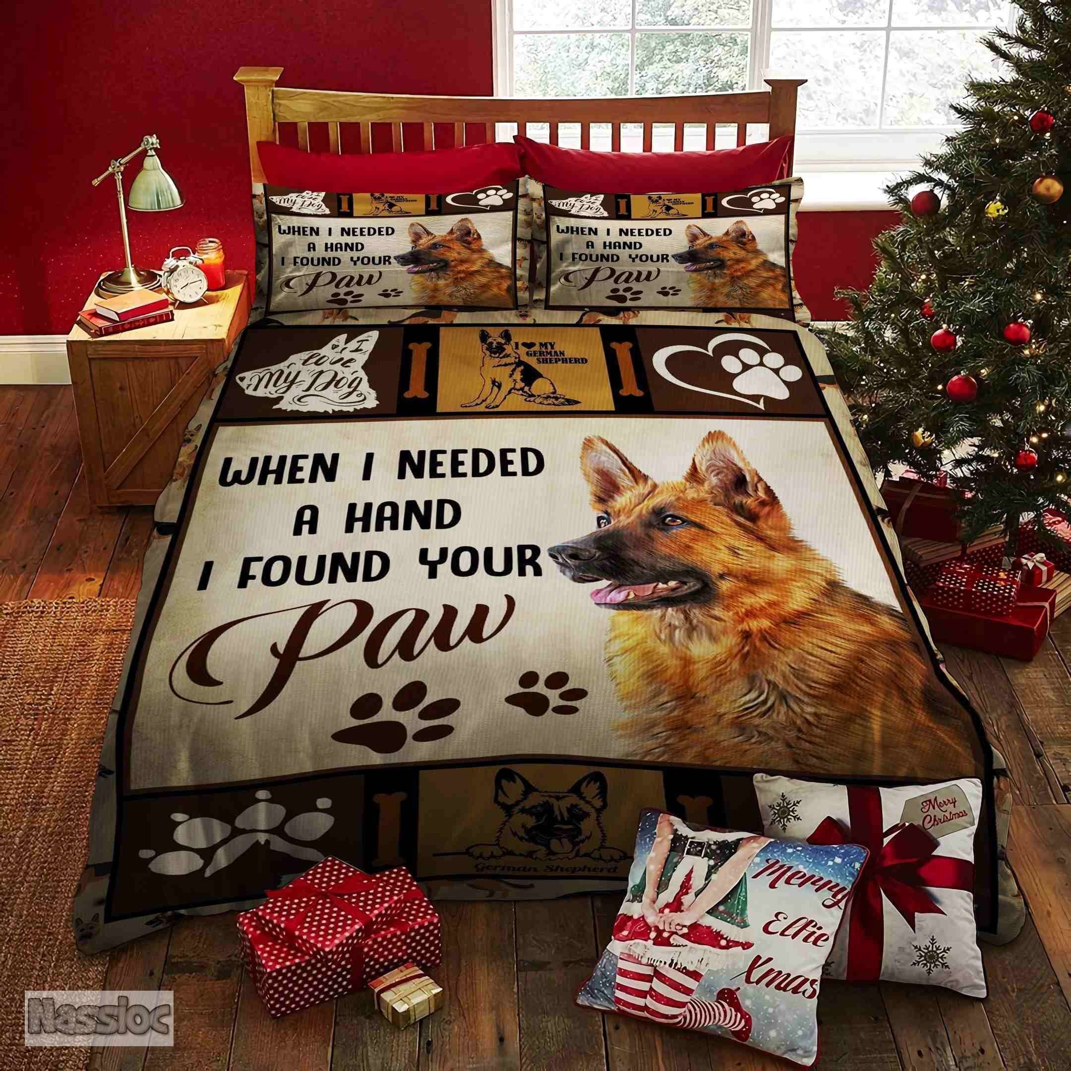 German Shepherd Bedding Set