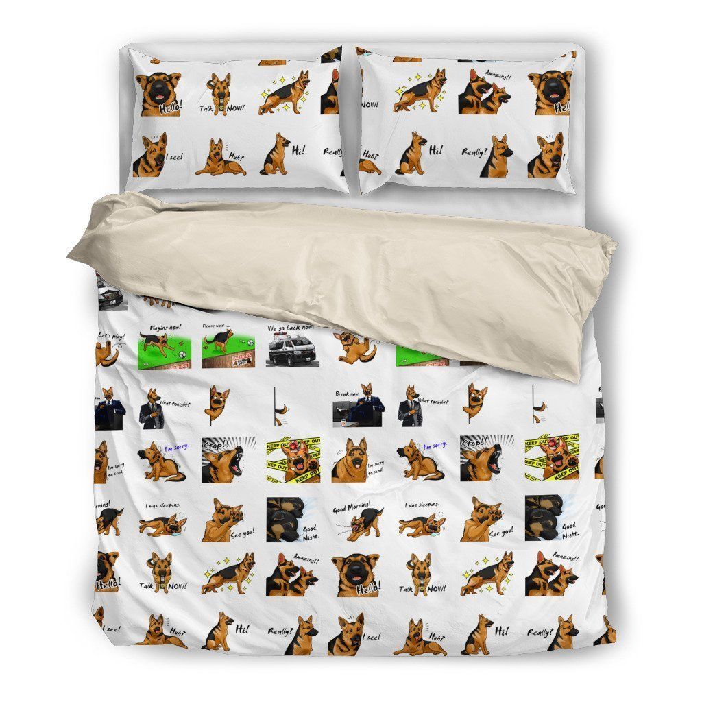 German Shepherd Bedding Set