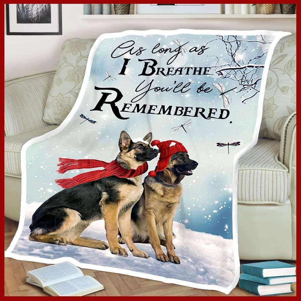 German Shepherd – Best Gift For You Fleece Blanket