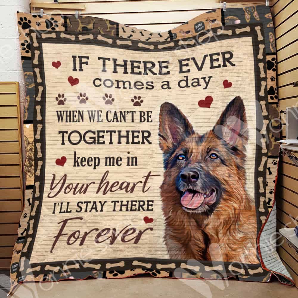 German Shepherd Dog Blanket LNT0512036 Quilt Blanket
