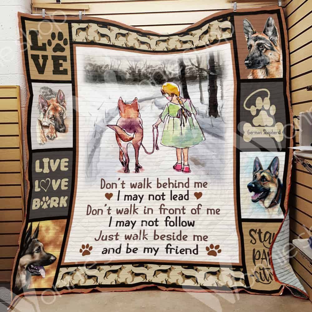 German Shepherd Dog Blanket LNT0912047 Quilt Blanket