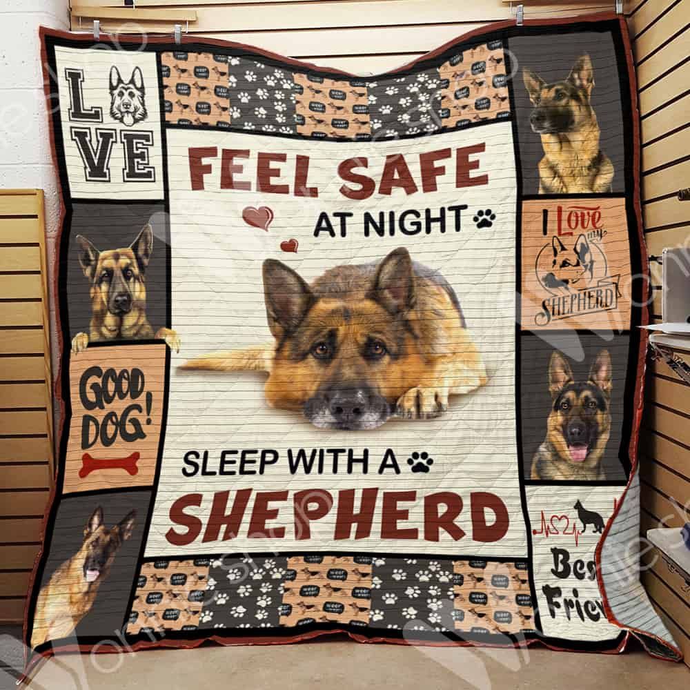 German Shepherd Dog Blanket LNT1112007 Quilt Blanket
