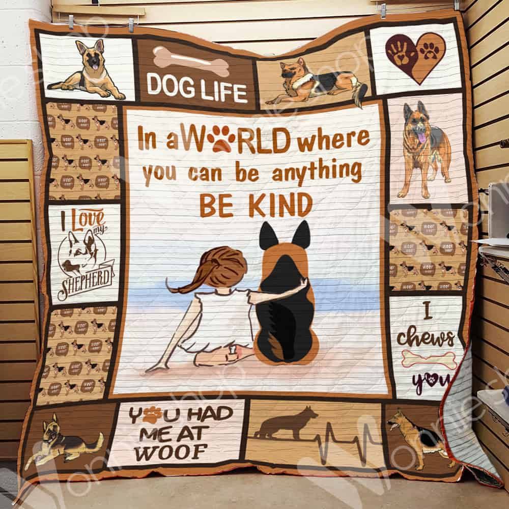 German Shepherd Dog Quilt Blanket DHC0102449TD