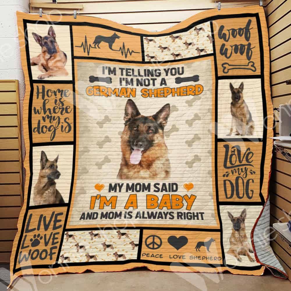 German Shepherd Dog Quilt Blanket DHC0102473TD