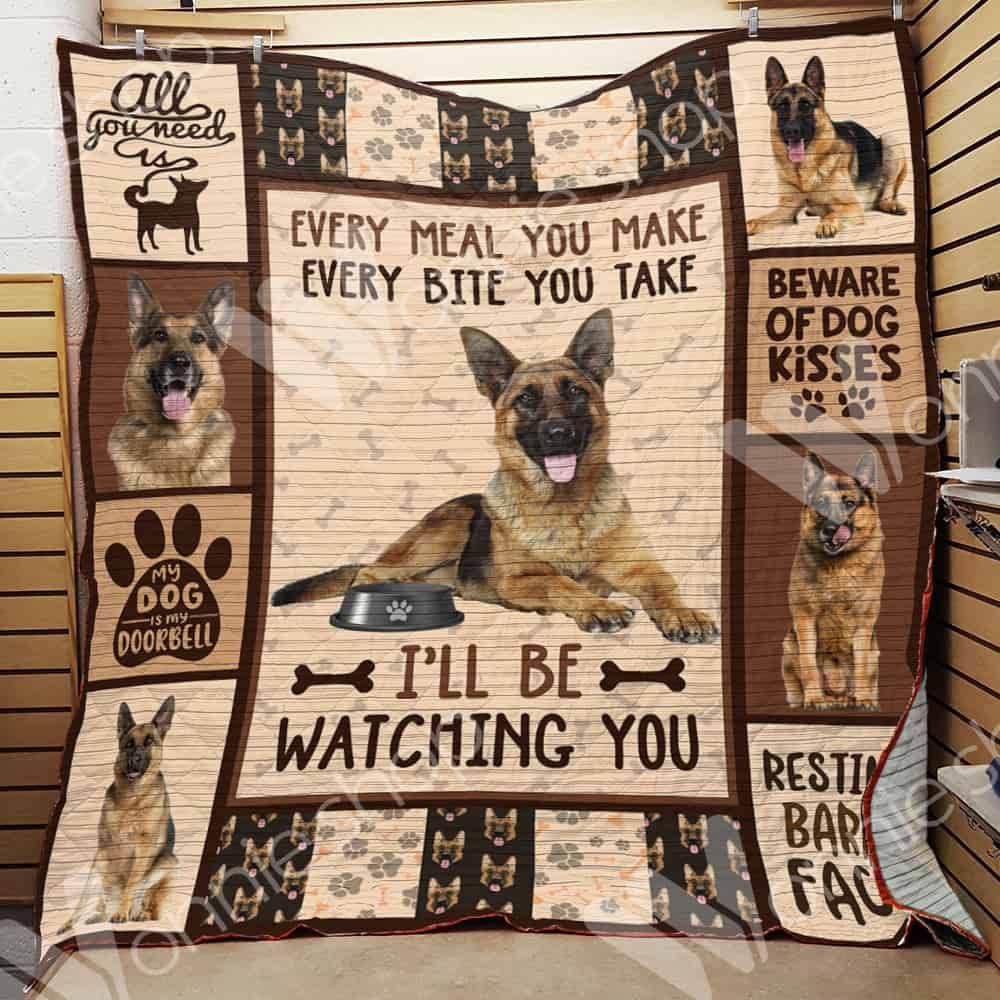 German Shepherd Dog Quilt Blanket DHC0102500TD