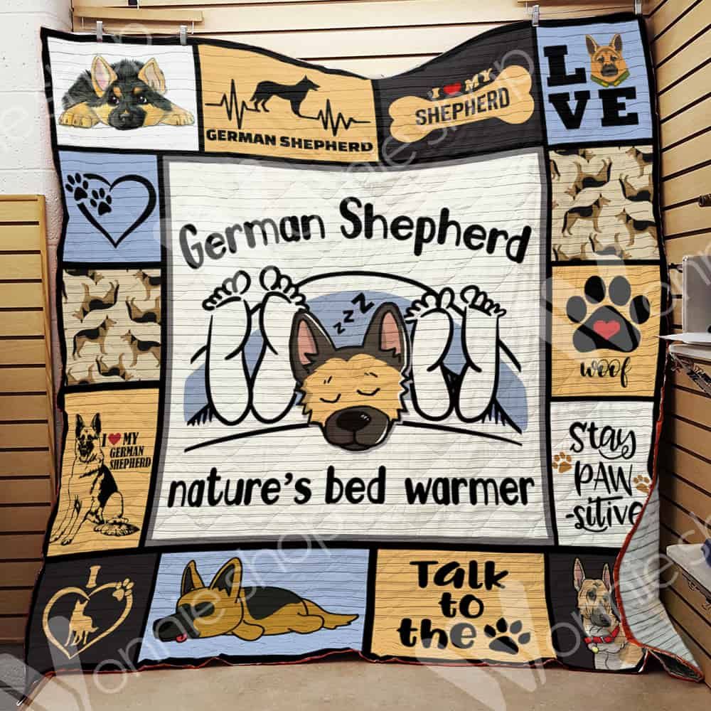 German Shepherd Dog Quilt Blanket DHC0102815TD