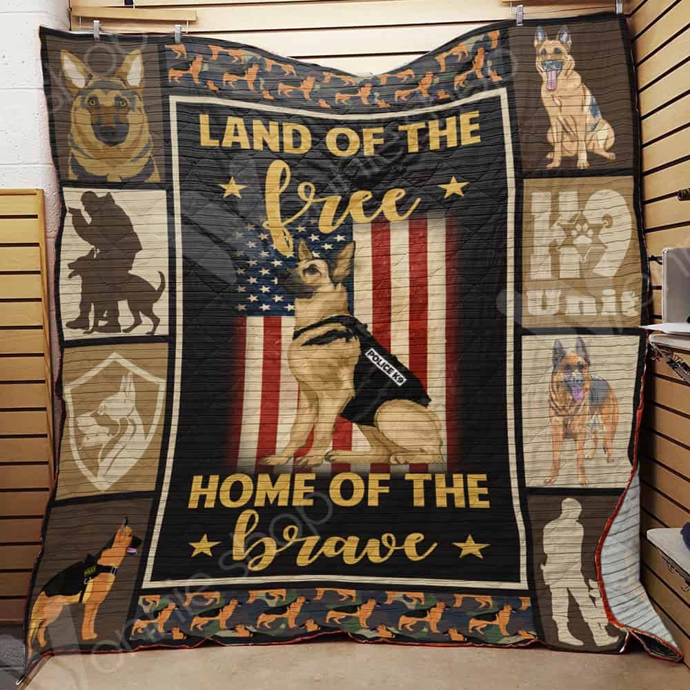 German Shepherd Dog Quilt Blanket DHC0302713TD