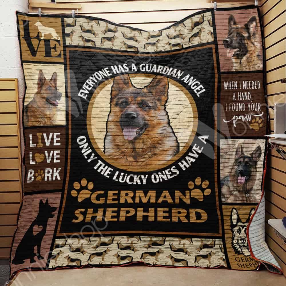 German Shepherd Dog Quilt Blanket DHC0302753TD