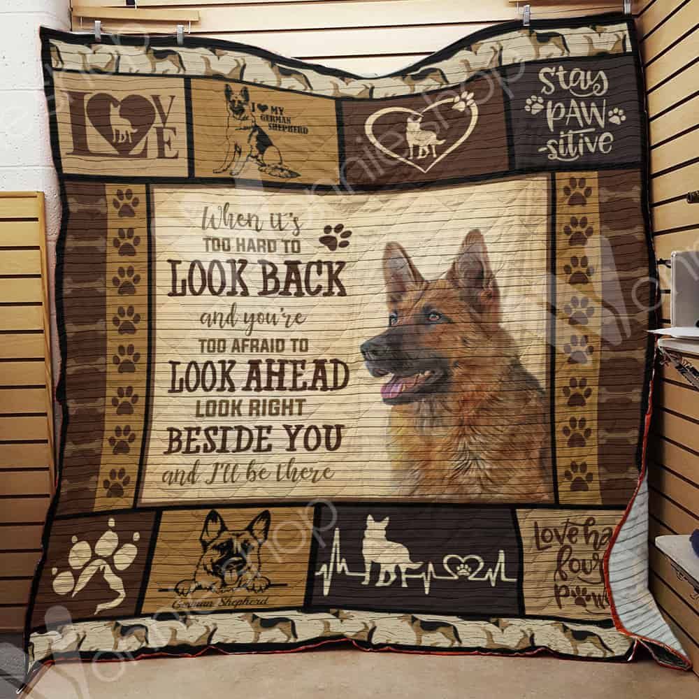 German Shepherd Dog Quilt Blanket DHC06021375TD
