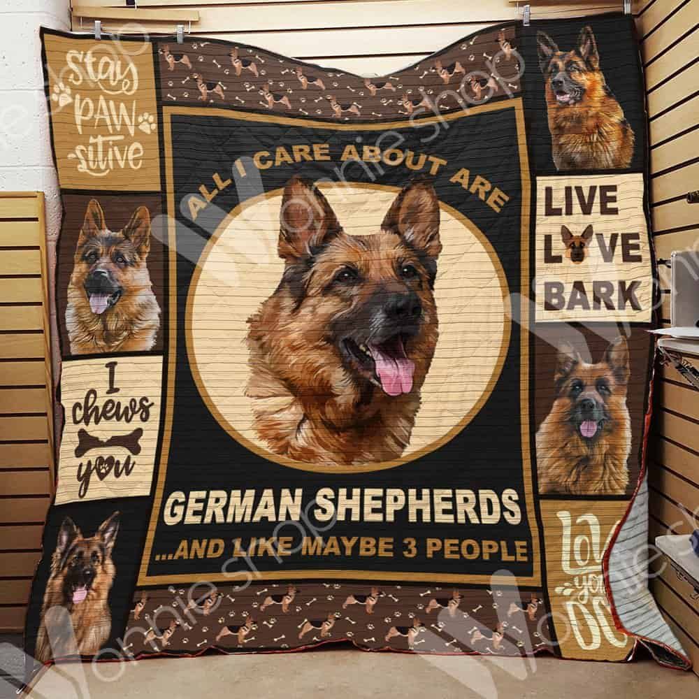 German Shepherd Dog Quilt Blanket DHC0602630TD