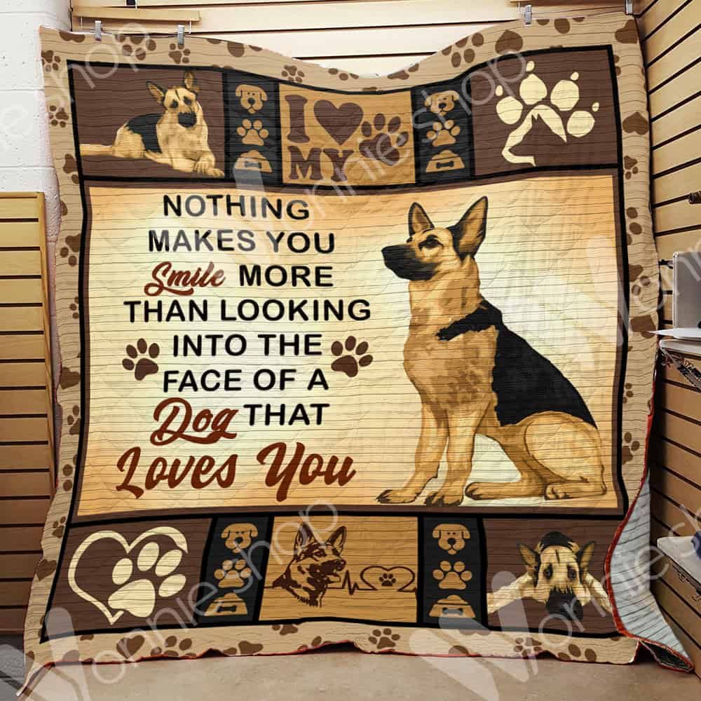 German Shepherd Dog Quilt Blanket DHC0602712TD
