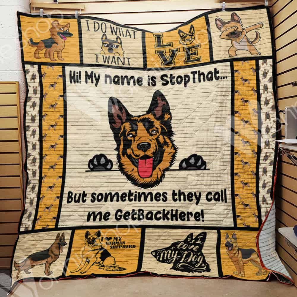 German Shepherd Dog Quilt Blanket DHC1002651TD