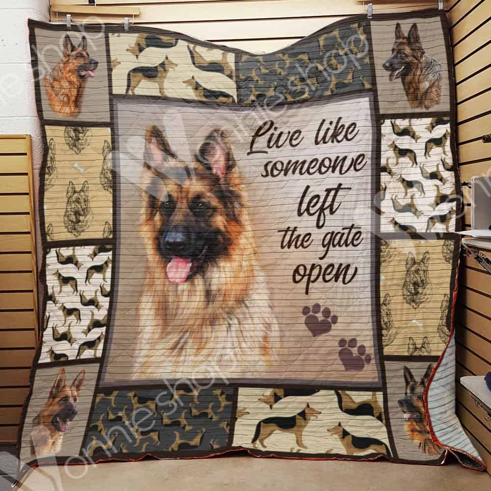 German Shepherd Dog Quilt Blanket DHC1002662TD