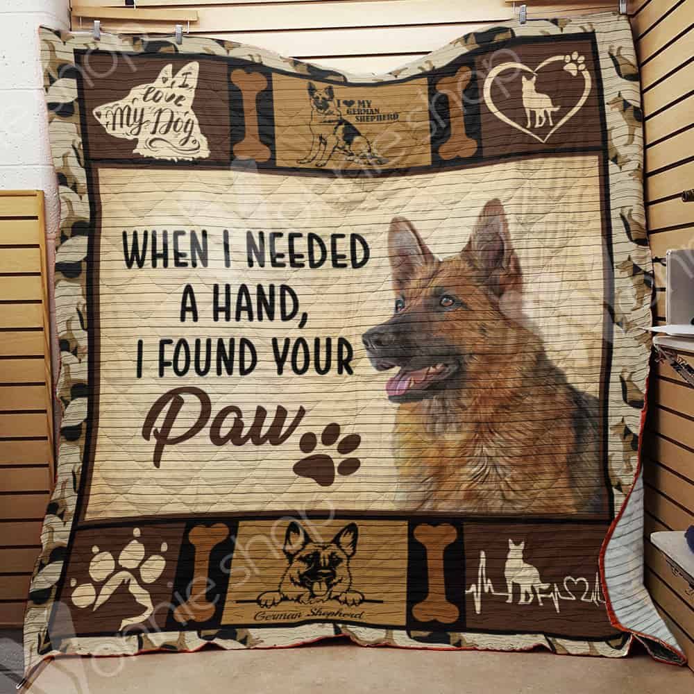 German Shepherd Dog Quilt Blanket DHC1002664TD