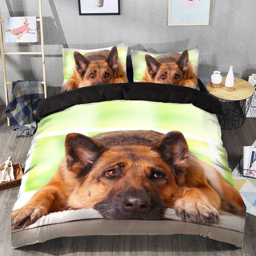 German Shepherd First Love Bedding Set