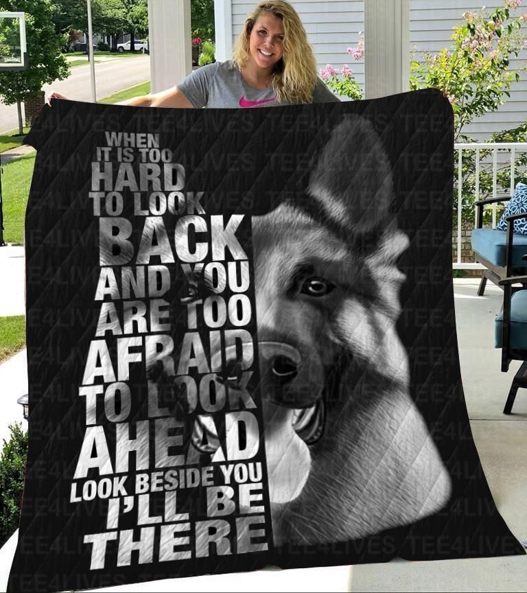 German Shepherd Sherpa Fleece Blanket