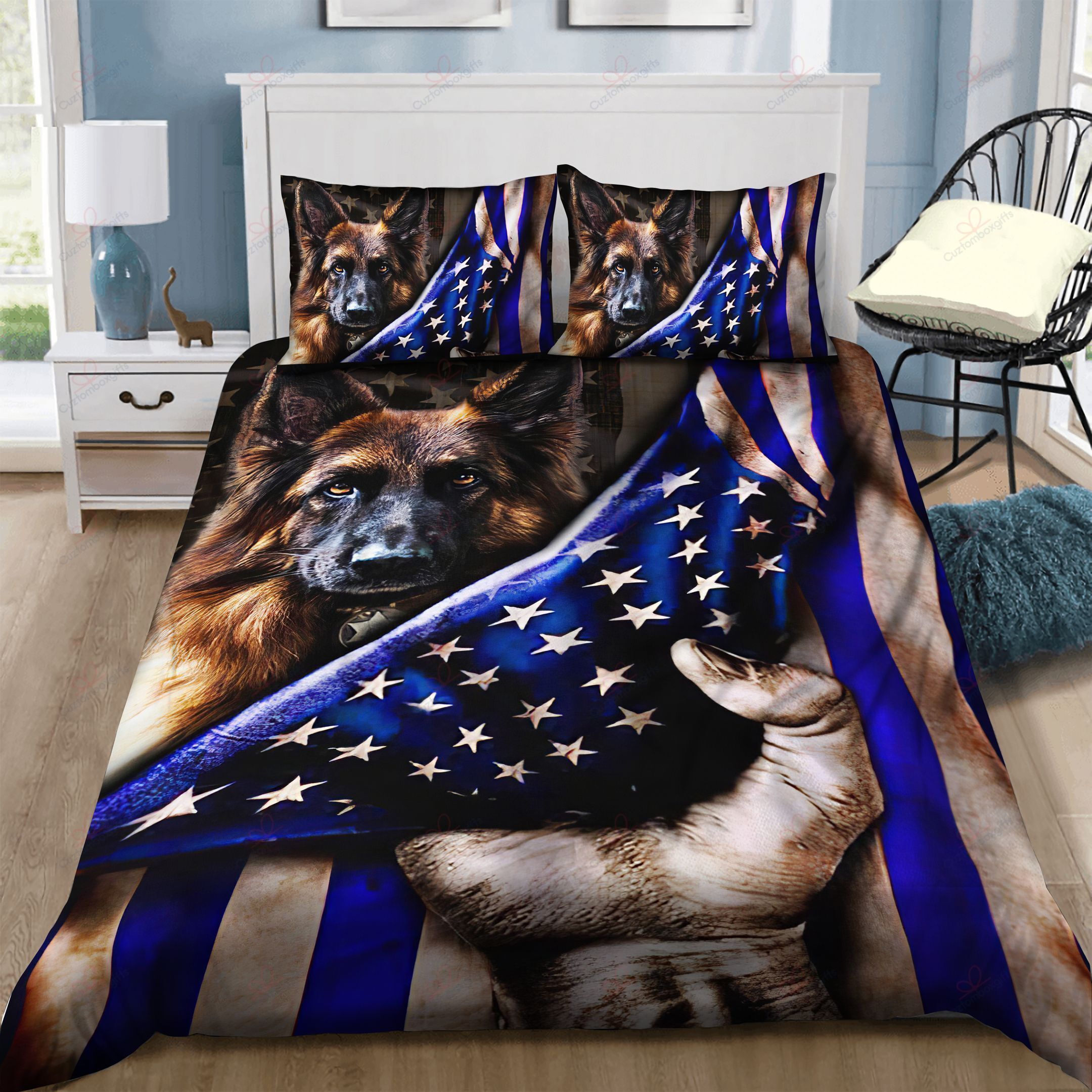 German Shepherd Bedding Set