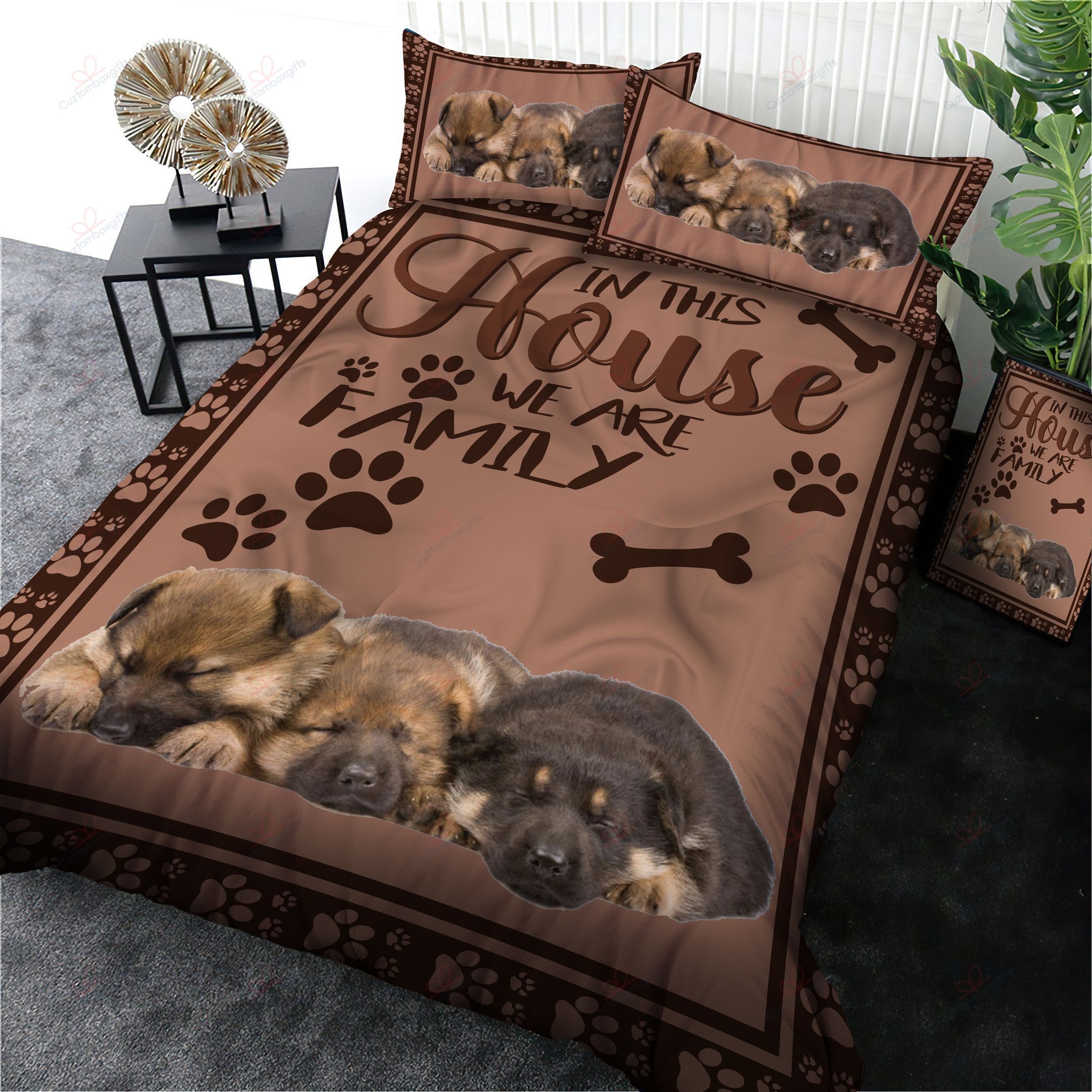 German Shepherd Bedding Set