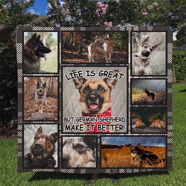 German Shepherd Quilt Blanket DHC13124136VT