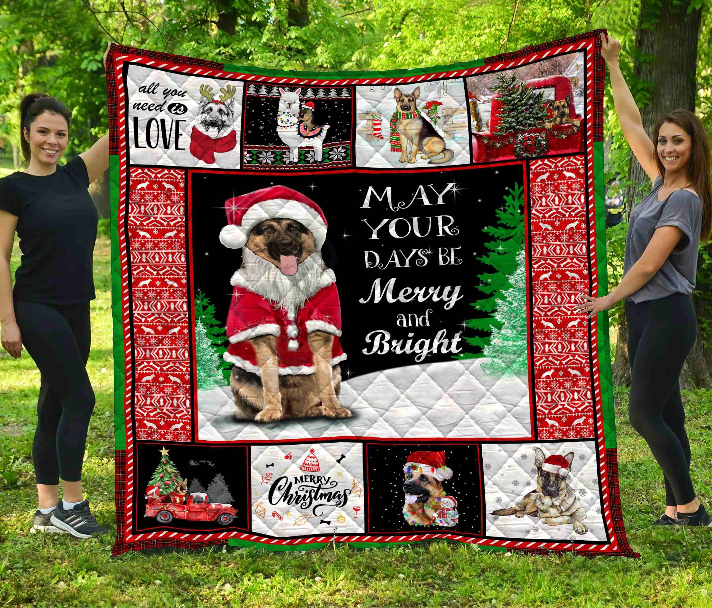 German Shepherd Quilt Blanket DHC291101VT