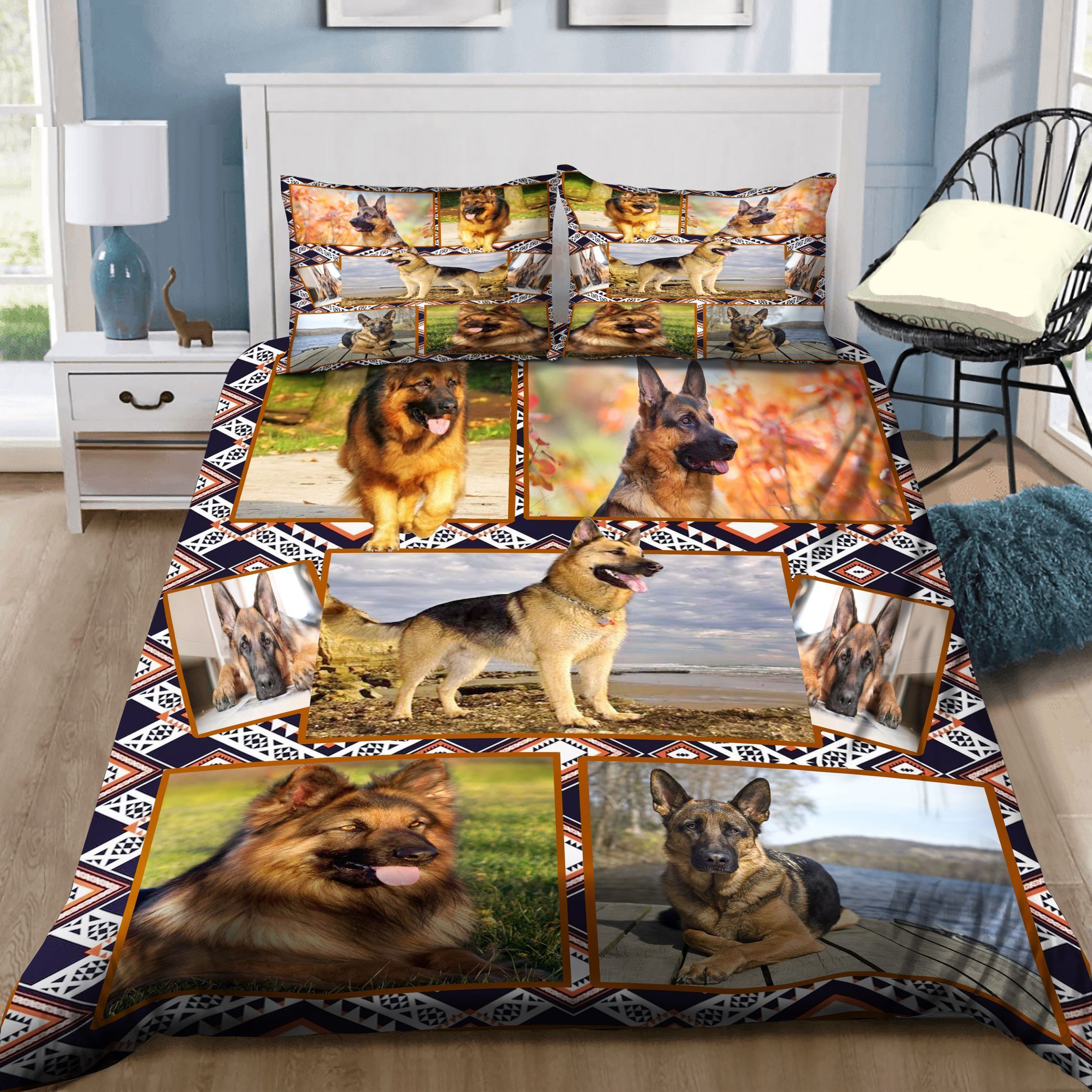 German Shepherds Bedding Set